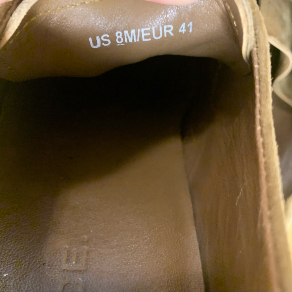 Vince Davies Leather Derby Shoes in Brown - Size 8 - Picture 7 of 10